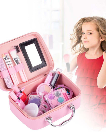 VAIKIŠKAS MAKIAŽO RINKINYS LAGAMINĖLYJE "UNDINĖLĖ" SPALVINGAS