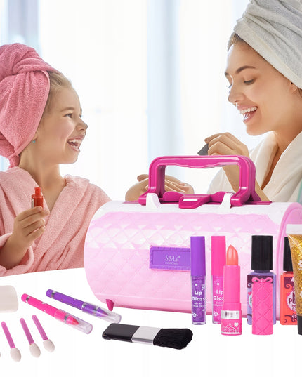 VAIKIŠKAS MAKIAŽO IR GROŽIO DAILĖS RINKINYS LAGAMINĖLYJE