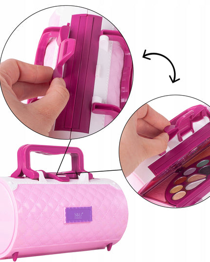 VAIKIŠKAS MAKIAŽO IR GROŽIO DAILĖS RINKINYS LAGAMINĖLYJE