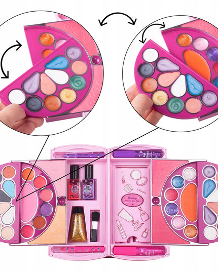 VAIKIŠKAS MAKIAŽO IR GROŽIO DAILĖS RINKINYS LAGAMINĖLYJE