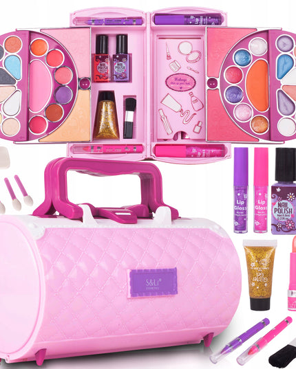 VAIKIŠKAS MAKIAŽO IR GROŽIO DAILĖS RINKINYS LAGAMINĖLYJE