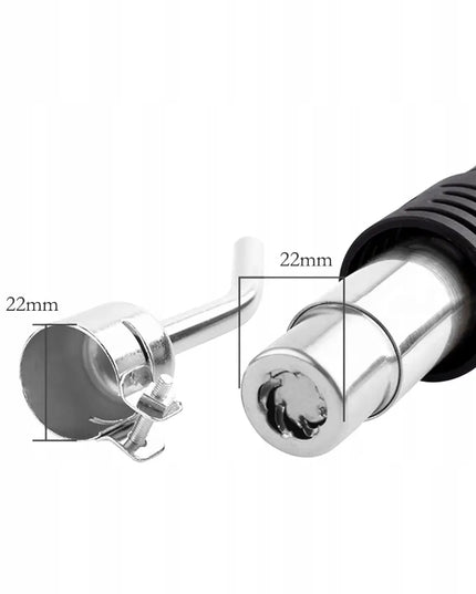 „Technet“ antgalių rinkinys Ø2 Ø5 Ø7 Ø9 mm plastikui suvirinti, plyšinis ir išlyginamasis