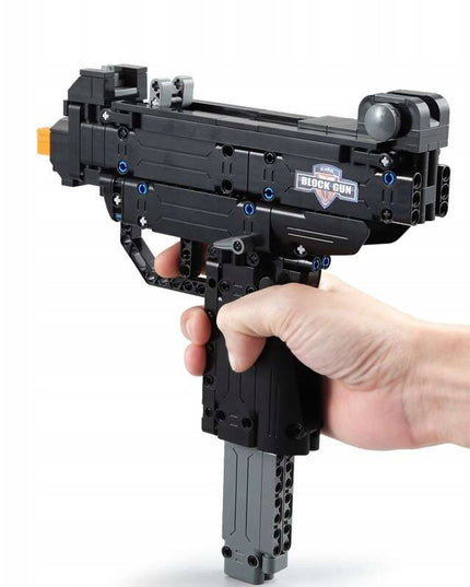 Konstrukcinis kaladėlių rinkinys CADA Ginklo Pistoletas Micro UZI Šaudantis