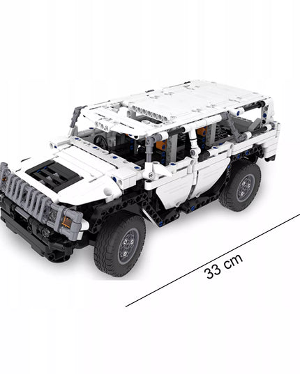 CaDA konstravimo rinkinys Warrior H2 transporto priemonė su dvigubo valdymo režimu