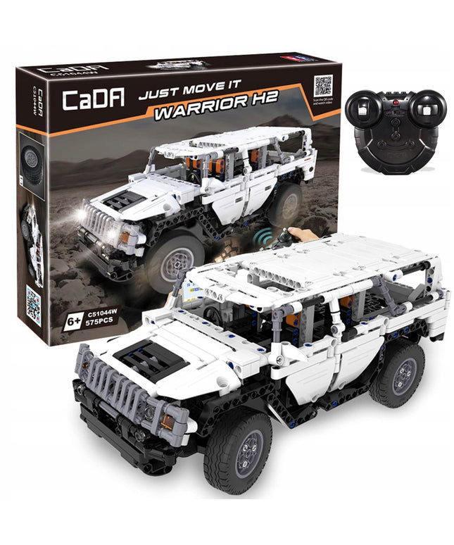 Statybinių kaladėlių rinkinys CADA TRANSPORTAS WARRIOR H2 DVIGUBO REŽIMO VALDYMAS