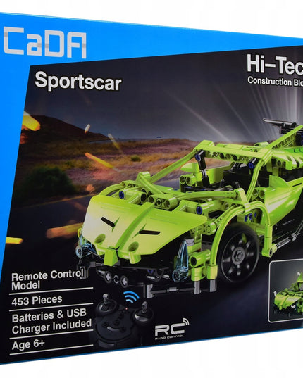 Konstruktoriaus kaladėlių rinkinys CADA TECHNIC – RC automobilis su nuotoliniu valdymu