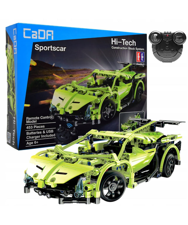 Konstruktoriaus kaladėlių rinkinys CADA TECHNIC – RC automobilis su nuotoliniu valdymu