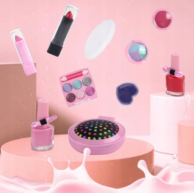 Vaikiškas makiažo rinkinys „Makeup Box“ su lagaminėliu