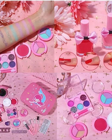 Vaikiškas makiažo rinkinys „Makeup Box“ su lagaminėliu