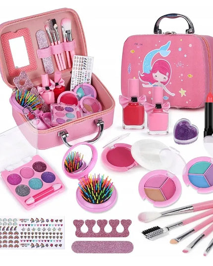 Vaikiškas makiažo rinkinys „Makeup Box“ su lagaminėliu