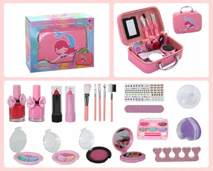 Vaikiškas makiažo rinkinys „Makeup Box“ su lagaminėliu
