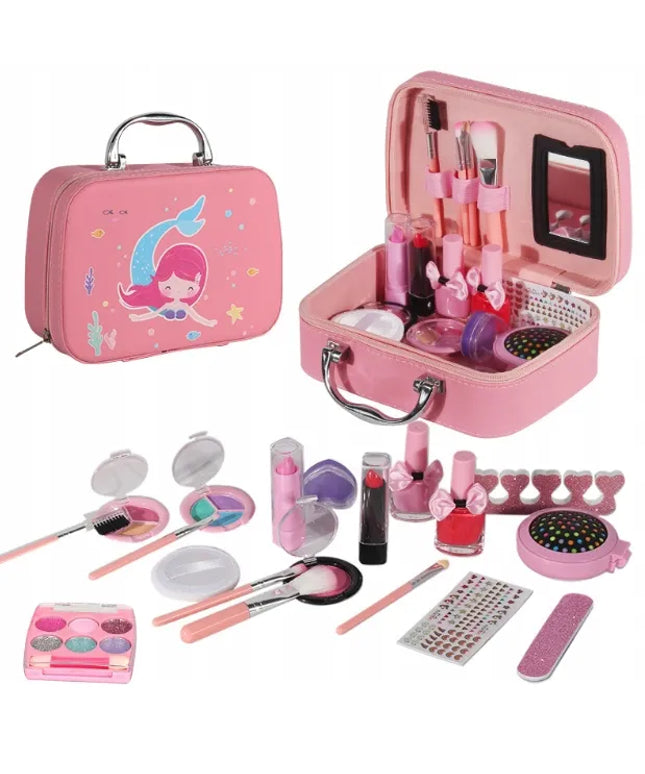 Vaikiškas makiažo rinkinys „Makeup Box“ su lagaminėliu