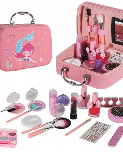 Vaikiškas makiažo rinkinys „Makeup Box“ su lagaminėliu