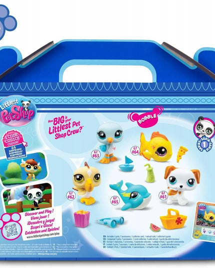 „Littlest Pet Shop Beach Besties“ rinkinys: gyvūnėlių figūrėlės ir aksesuarai