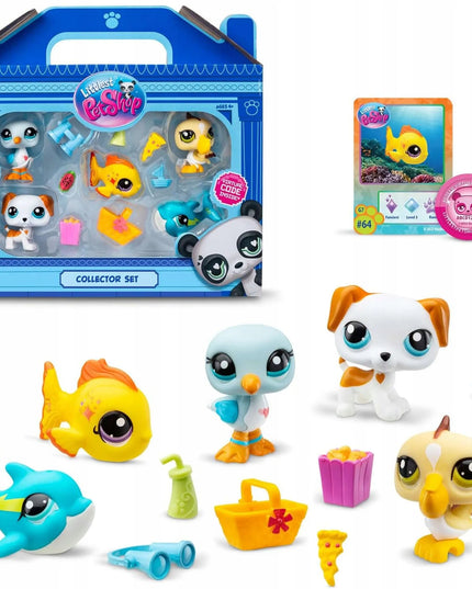 „Littlest Pet Shop Beach Besties“ rinkinys: gyvūnėlių figūrėlės ir aksesuarai