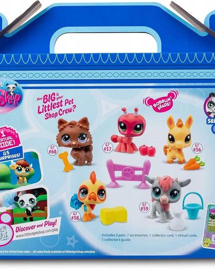 „Littlest Pet Shop Farm Besties“ gyvūnėlių figūrėlių ir aksesuarų rinkinys