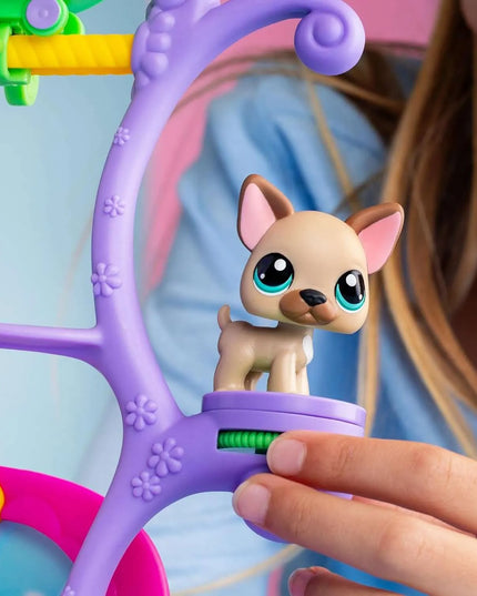 LITTLEST PET SHOP rinkinys PETS GOT TALENT scena su figūrėlėmis + dovana