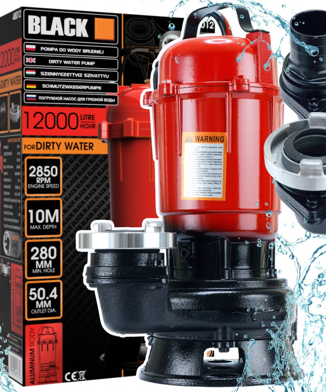 Rinkinys nešvariam vandeniui ir septikui su smulkintuvu + 20m priešgaisrinis žarna