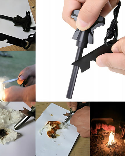 Išgyvenimo rinkinys Survivalowy 11-in-1 – būtiniausių išgyvenimo priemonių rinkinys