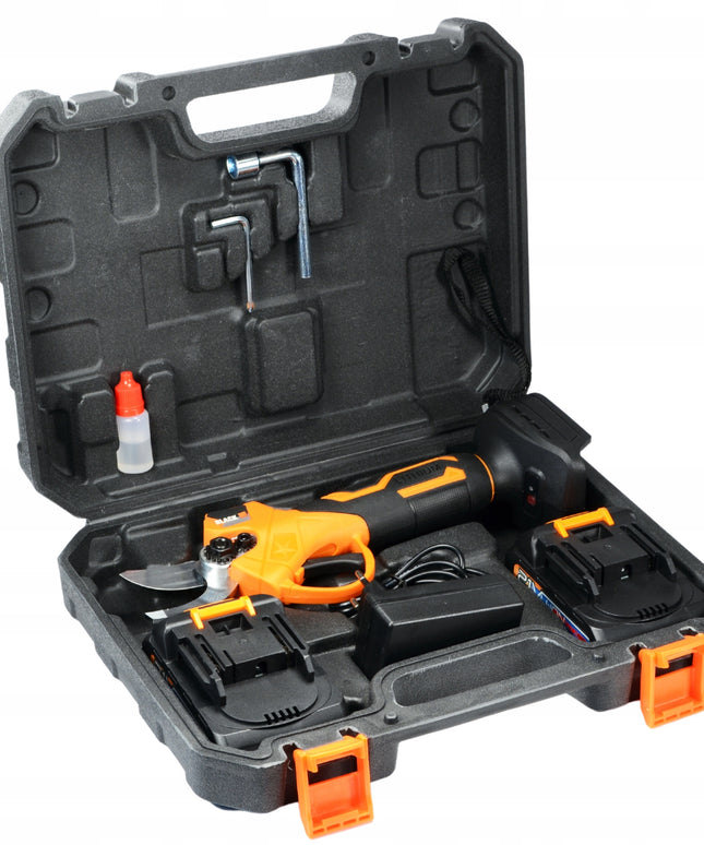 Elektrinio akumuliatorinio sekatoriaus rinkinys 30 mm 100 W 2 x Akumuliatorius 2 Ah BL