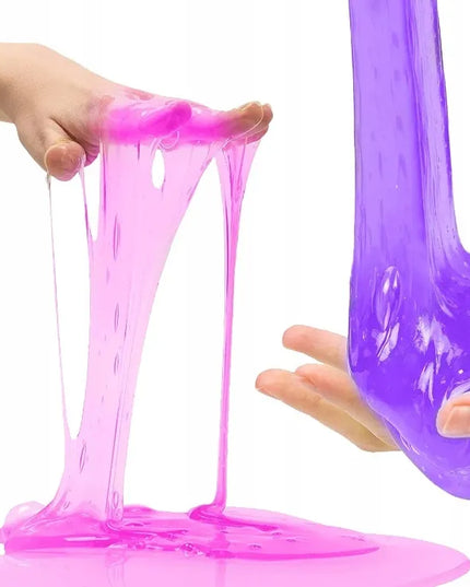 Didelis kūrybinis „Slime“ gamybos rinkinys JUMBO XXL – 28 gleivių masės