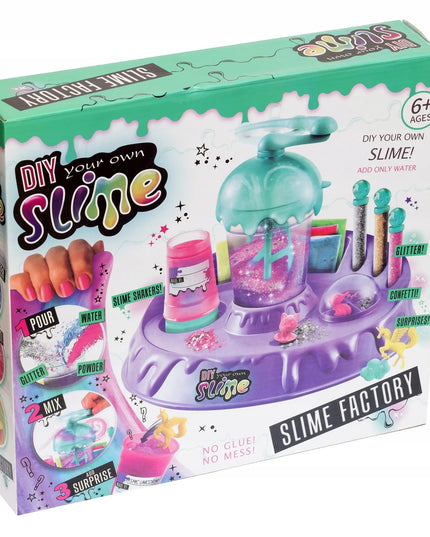 „Slime“ kūrybinis rinkinys „pasidaryk pats“ – gleivių gamykla su maišytuvu vaikams