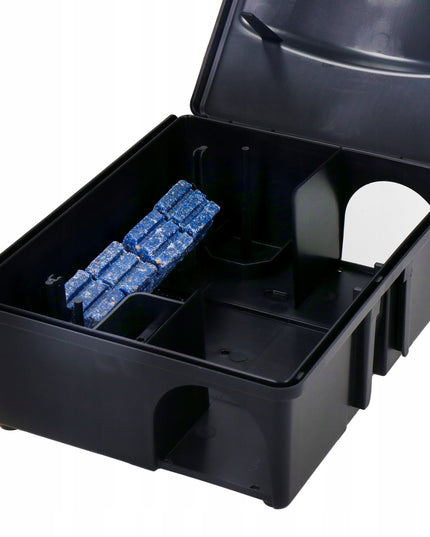 Rinkinys: 3 vnt. Nuodų stotelė (šėrykla) pelėms ir žiurkėms