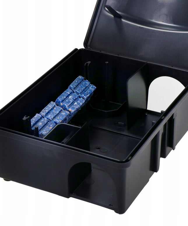 Rinkinys: 3 vnt. Nuodų stotelė (šėrykla) pelėms ir žiurkėms