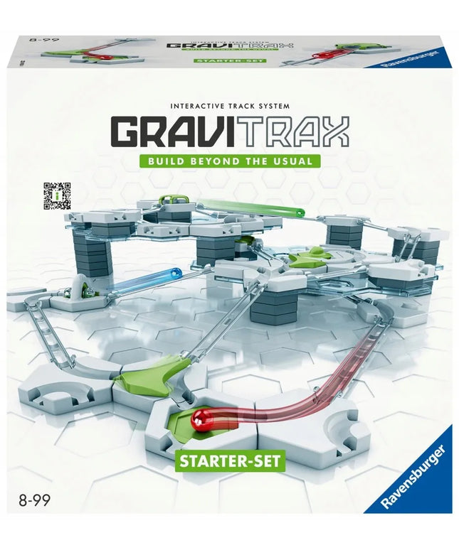 Ravensburger GraviTrax startinis rinkinys, rutuliukų trasa, 124 dalys, konstravimo kaladėlės