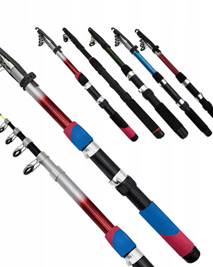 Žvejybos komplektas 2 x Meškerė 2 x Ritė KREPŠYS