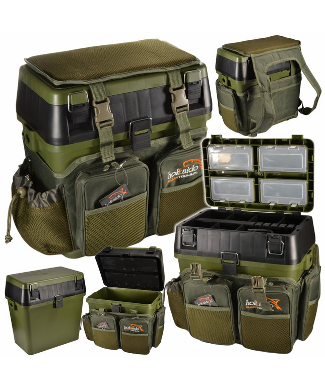 DAUGIAFUNKCINIS RINKINYS HOKKAIDO 3-IN-1 DĖŽUTĖ, SĖDYNĖ, KUUPRINĖ ŽVEJUI