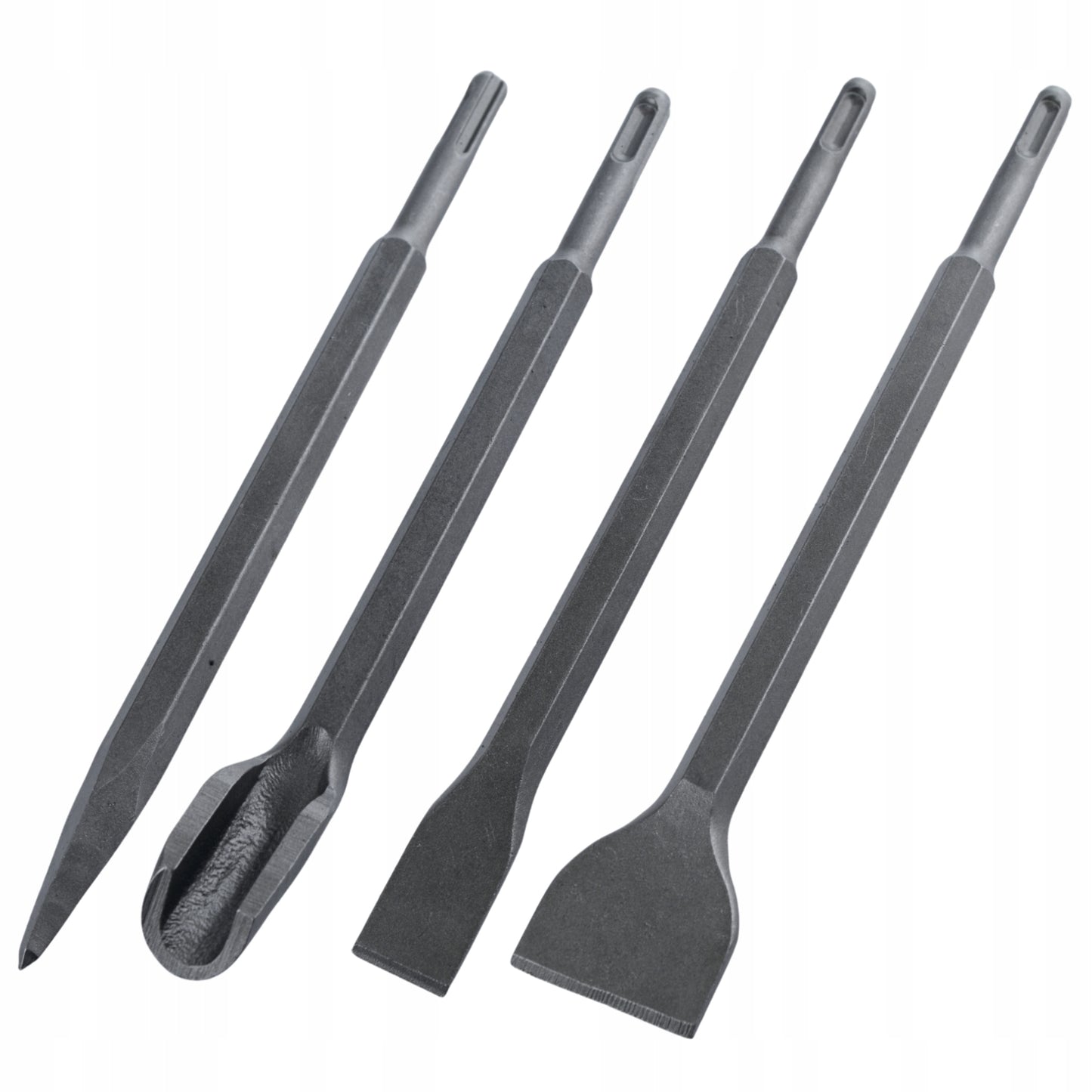 Grąžtų ir kalčių SDS Plus SDS+ rinkinys lagaminėlyje, 17 vnt. BLACK