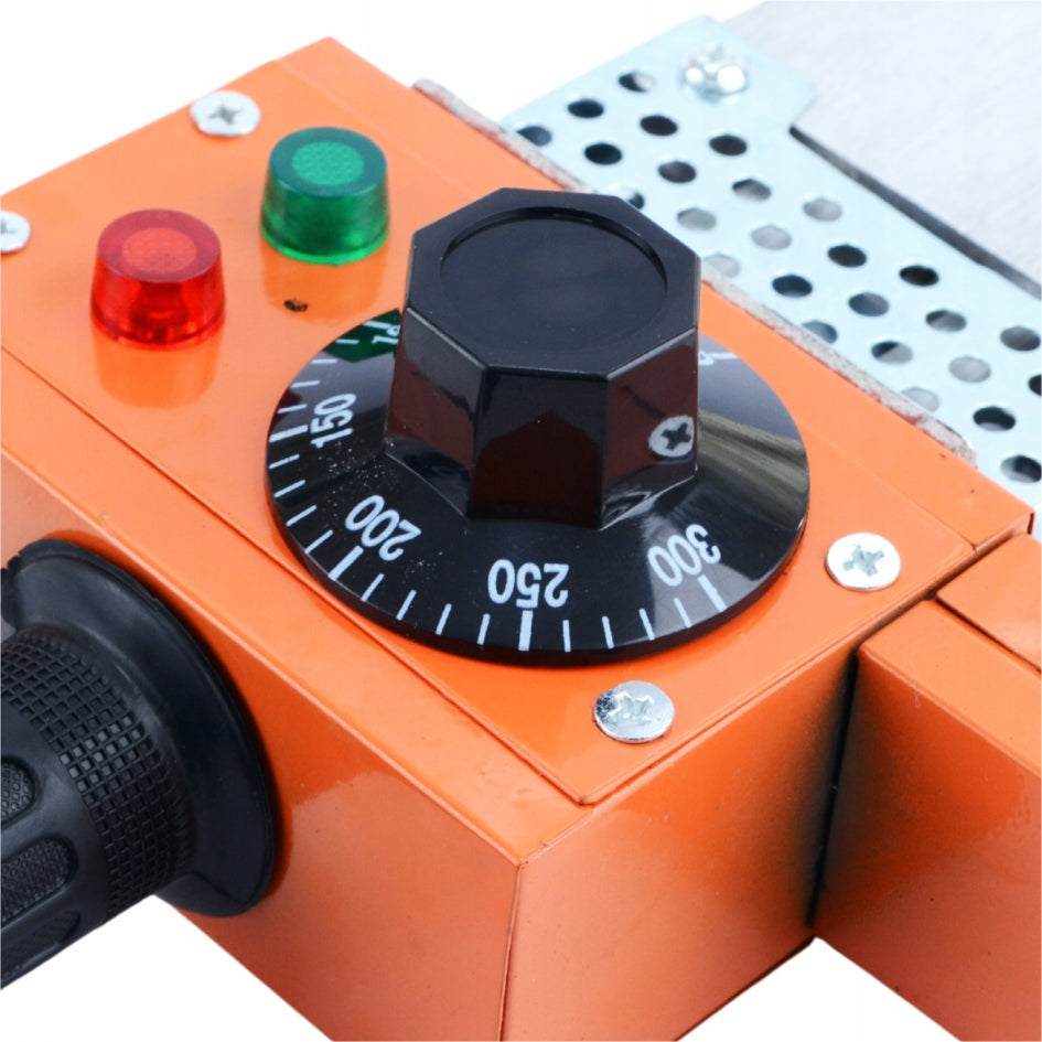 Galingas plastikinių vamzdžių suvirinimo aparatas PP PVC, 7 antgaliai 16-63 mm, BLACK AKCIJA TIK ŠĮ SAVAITGALĮ