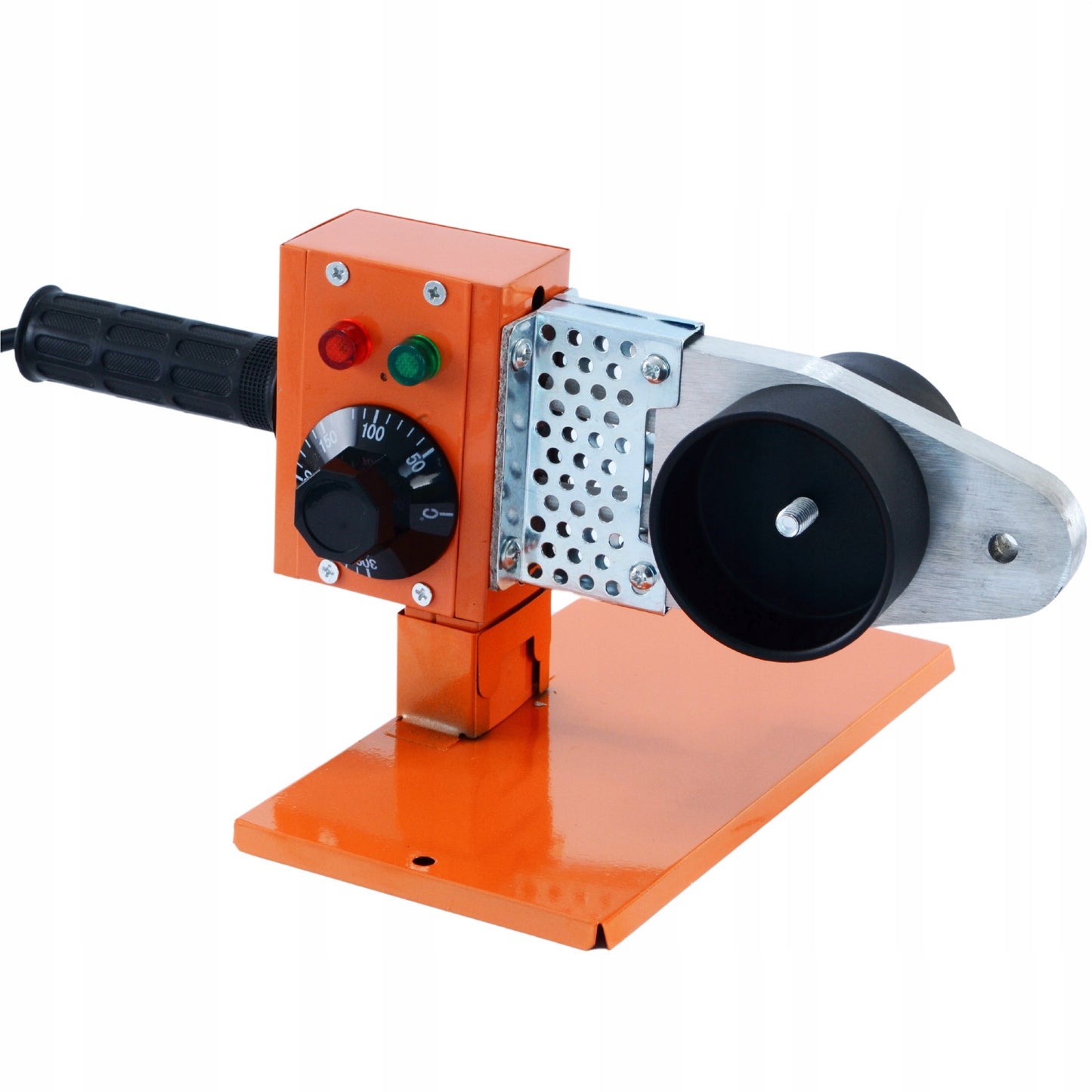 Galingas plastikinių vamzdžių suvirinimo aparatas PP PVC, 7 antgaliai 16-63 mm, BLACK AKCIJA TIK ŠĮ SAVAITGALĮ