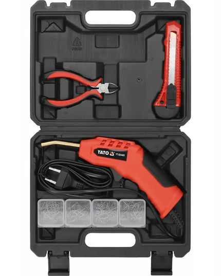 Yato YT-824485 plastiko suvirinimo įrankis 230 V, 60 W, 600 °C, 200 sąsagėlių