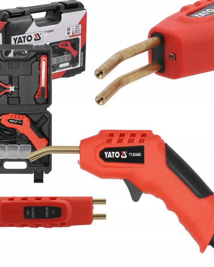 Yato YT-824485 plastiko suvirinimo įrankis 230 V, 60 W, 600 °C, 200 sąsagėlių