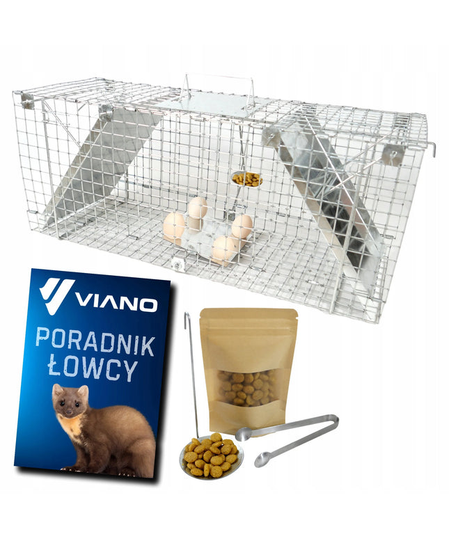 „Viano P1“ gyvagaudė gaudyklė kiaunėms, žiurkėms, šeškams ir audinėms