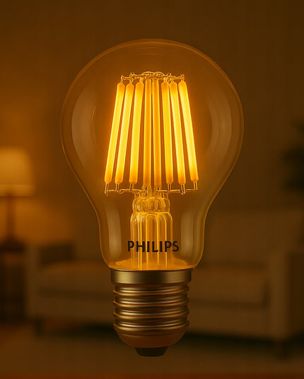 LED lemputė E27 Filament 17W = 150W 2452lm 2700K šilta Philips CorePro