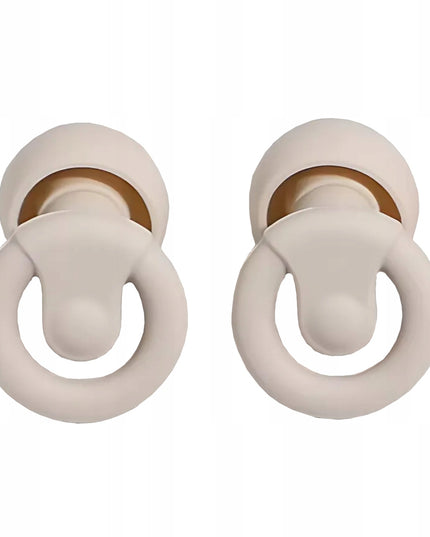 Ausų kištukai miegui Medi Sleep, dydis XS / S / M / L, smėlio spalvos