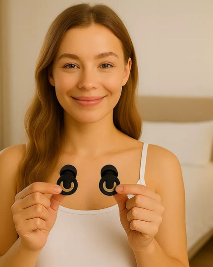 Ausų kištukai miegui Medi Sleep, dydis XS / S / M / L, juodos