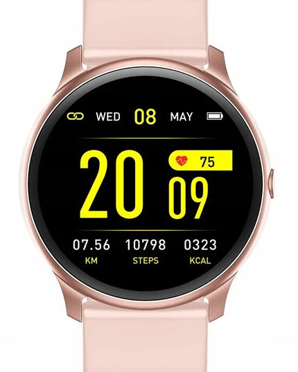 Moteriškas išmanusis laikrodis „Maxcom FW32 NEON“, rožinis