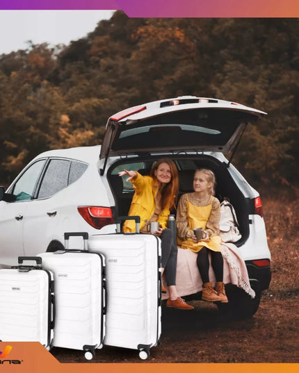 Omna ARIZONA 3 dalių kelioninių lagaminų rinkinys, ABS, 94L+63L+40L