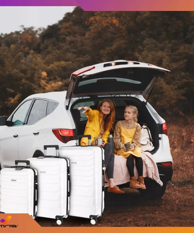 Omna ARIZONA 3 dalių kelioninių lagaminų rinkinys, ABS, 94L+63L+40L