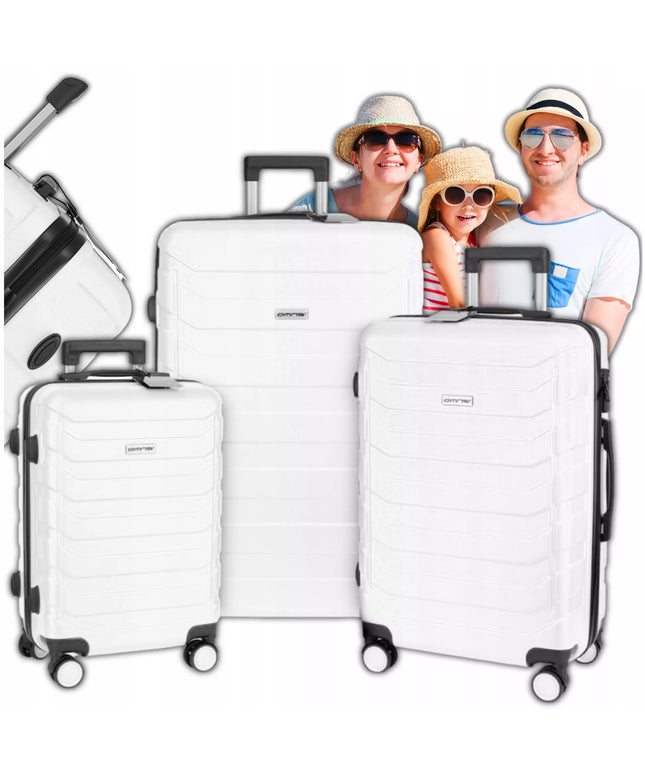 Omna ARIZONA 3 dalių kelioninių lagaminų rinkinys, ABS, 94L+63L+40L