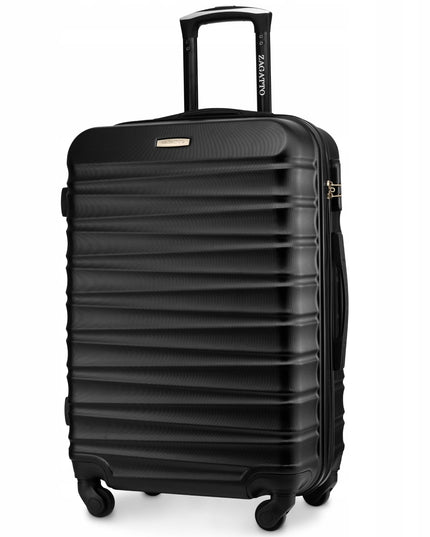 Rinkinys 3 kelioninių lagaminų ant ratukų ABS, maži, vidutiniai, dideli, 3 viename ZAGATTO