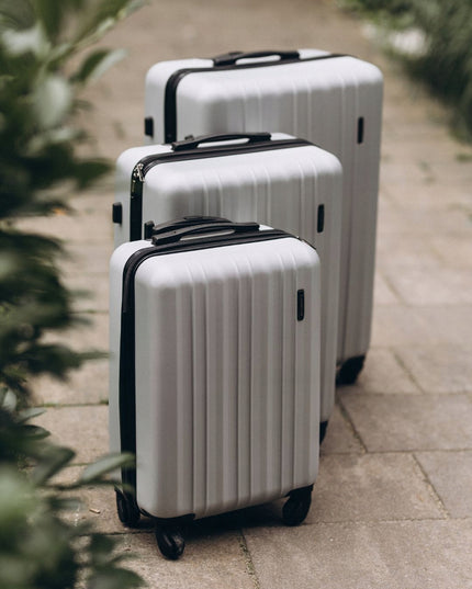 3 kelioninių lagaminų rinkinys su ratukais ABS, mažas, vidutinis, didelis, 3 viename ZAGATTO