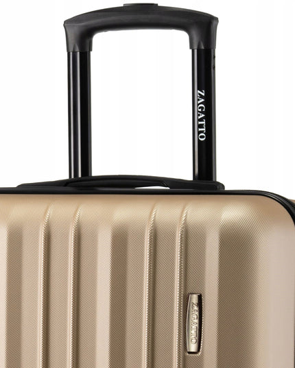 Rinkinys 3 kelioninių lagaminų ant ratukų ABS, maži, vidutiniai, dideli, 3 viename ZAGATTO