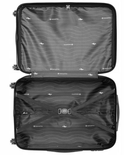 Rinkinys 3 kelioninių lagaminų ant ratukų ABS, maži, vidutiniai, dideli, 3 viename ZAGATTO