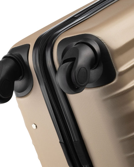 Rinkinys 3 kelioninių lagaminų ant ratukų ABS, maži, vidutiniai, dideli, 3 viename ZAGATTO