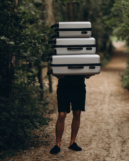 3 kelioninių lagaminų rinkinys su ratukais ABS, mažas, vidutinis, didelis, 3 viename ZAGATTO